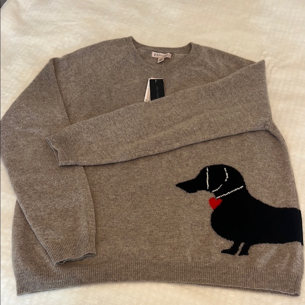 NWT Philosophy 100% cashmere sweater